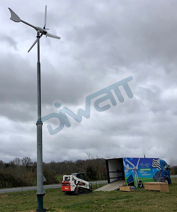 Pose, installation et dépannage d'eolienne horizontale en France