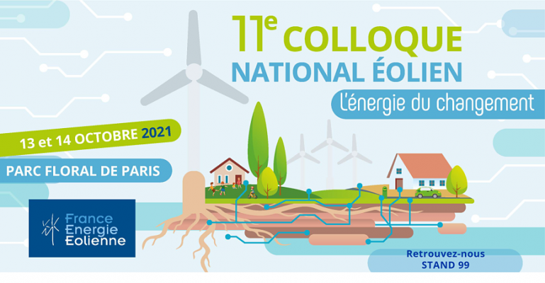 Promouvoir l'énergie éolienne au Colloque National Eolien 2021