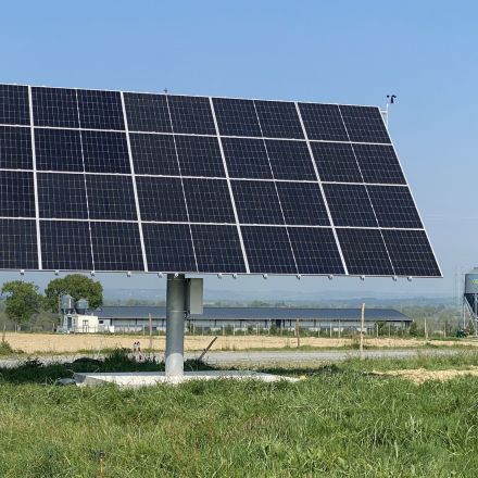 Installation Diwatt panneaux solaires photovoltaïques 100 kwc bâtiment agricole